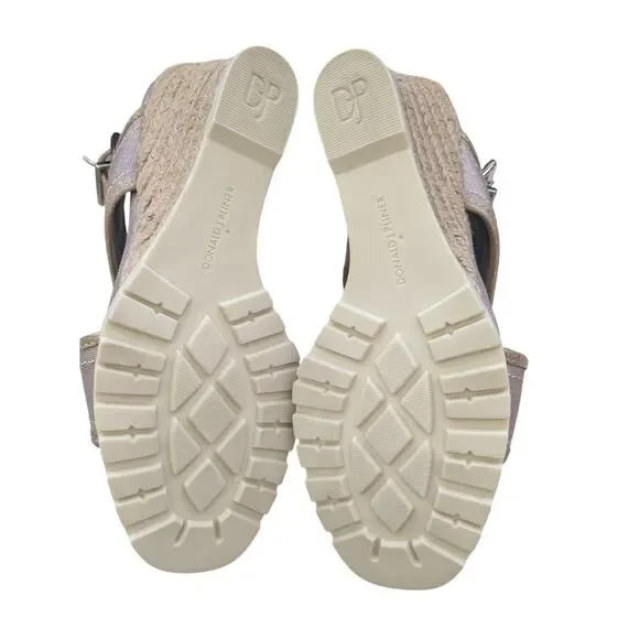 NWOT Sz 6 Donald Pliner BURGOS Espadrille Wedge Sandals